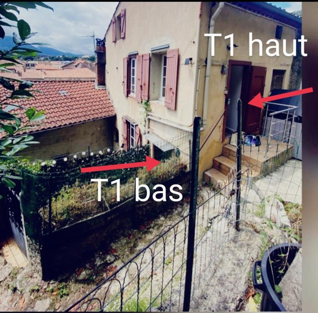 Hebergements Entiers Two Homes T1 Bas Or T1 Haut -Aux Terrasses Du Pech Foix Exterior photo